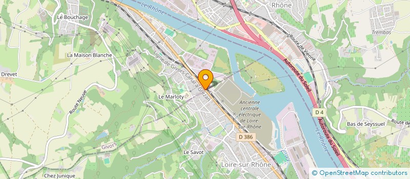 localisation de l'entreprise ARTEDELPH  GIVORS