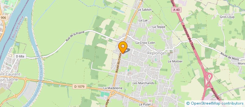 localisation de l'entreprise ARTEEBOX  REPLONGES