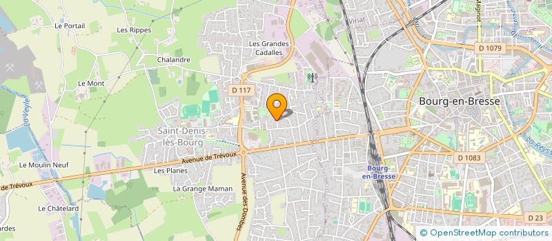 localisation de l'entreprise ARTEFACT à SAINT-DENIS-LES-BOURG
