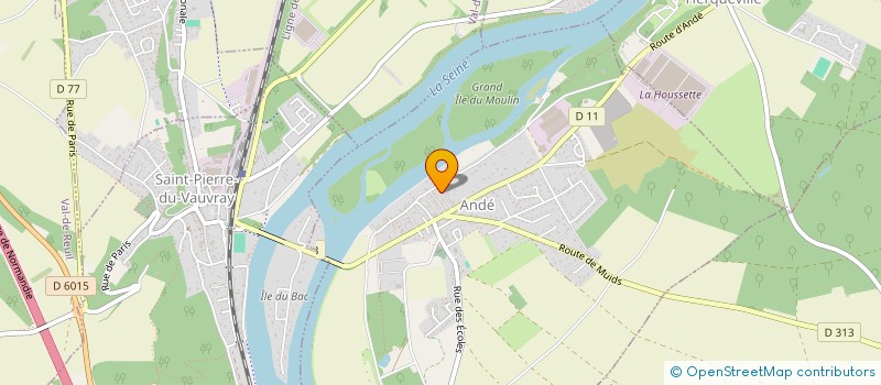 localisation de l'entreprise ARTEFACT  ANDE