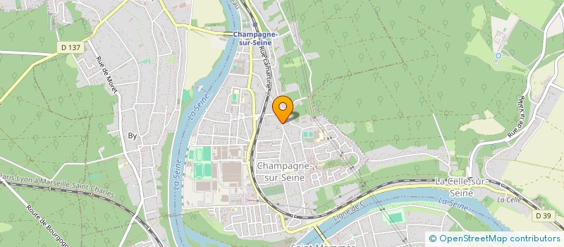 localisation de l'entreprise ARTEFACT  CHAMPAGNE-SUR-SEINE