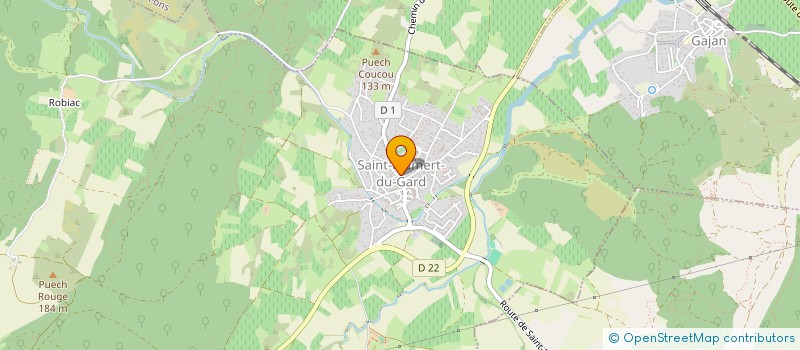 localisation de l'entreprise ARTEFACT  SAINT-MAMERT-DU-GARD