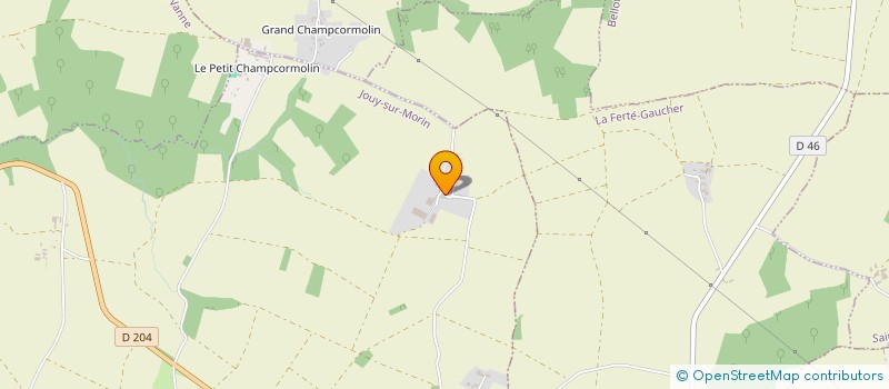 localisation de l'entreprise ARTEFACT  JOUY-SUR-MORIN