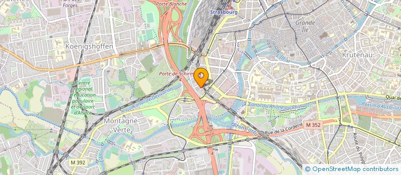 localisation de l'entreprise ARTEFACT PRL à STRASBOURG