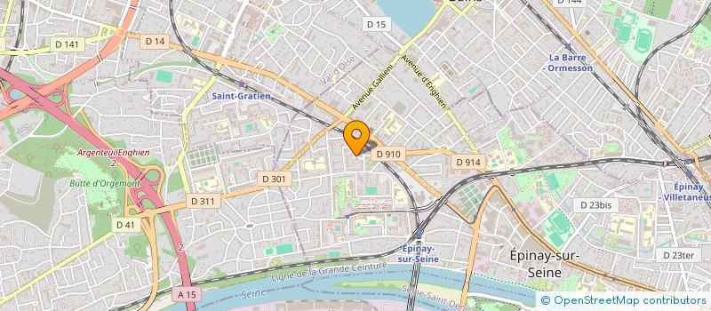 localisation de l'entreprise ARTEFACT SERVICES à EPINAY-SUR-SEINE