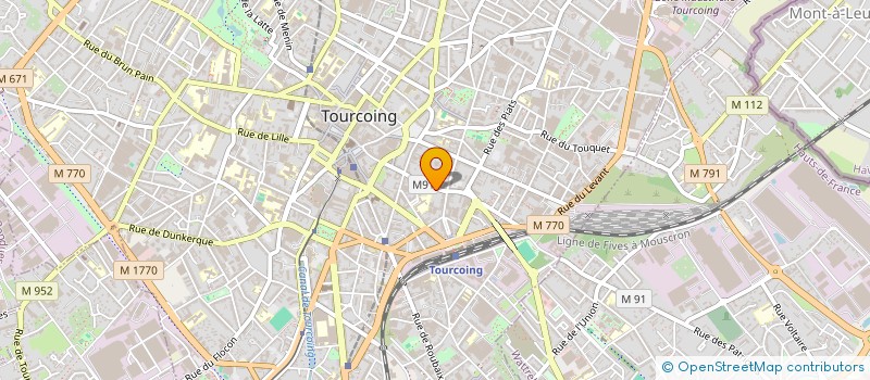 localisation de l'entreprise ARTEFACT STUDIO DESIGN  TOURCOING