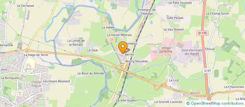 localisation de l'entreprise ARTEFACTO  BETTON