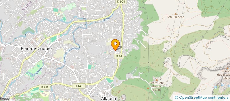 localisation de l'entreprise ARTEFIS  ALLAUCH