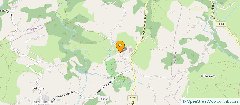 localisation de l'entreprise ARTEGIA  HASPARREN