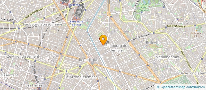 localisation de l'entreprise ARTEI  PARIS