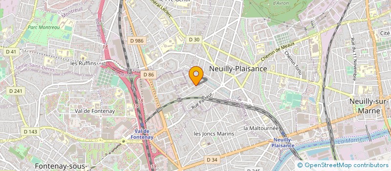localisation de l'entreprise ARTEIS à NEUILLY-PLAISANCE