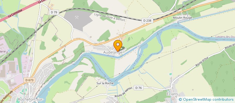 localisation de l'entreprise ARTEIS INGENIERIE à AUDELANGE