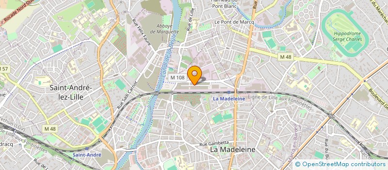 localisation de l'entreprise ARTEIX  WAMBRECHIES