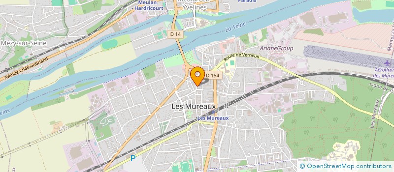 localisation de l'entreprise ARTEK à LES MUREAUX