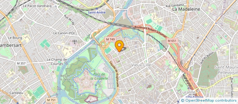 localisation de l'entreprise ARTEK SOFTWARE SARL à LILLE
