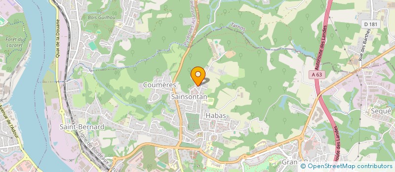 localisation de l'entreprise ARTEKARI à BAYONNE