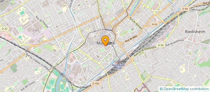localisation de l'entreprise ARTEL à MULHOUSE
