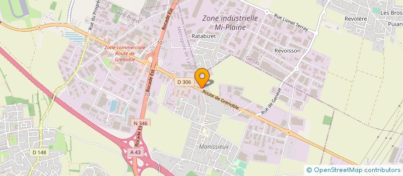 localisation de l'entreprise ARTEL HOLDING  MEYZIEU