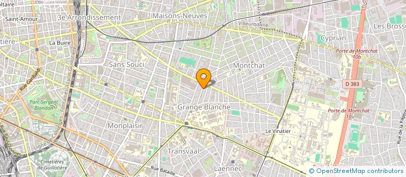 localisation de l'entreprise ARTELARIA  LYON