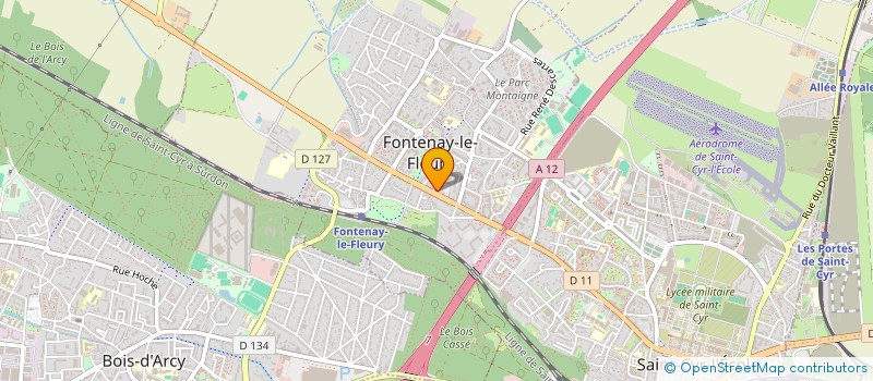 localisation de l'entreprise ARTELEC à FONTENAY-LE-FLEURY