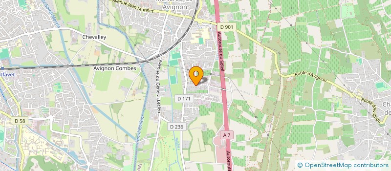 localisation de l'entreprise ARTELEC SERVICES à MORIERES-LES-AVIGNON