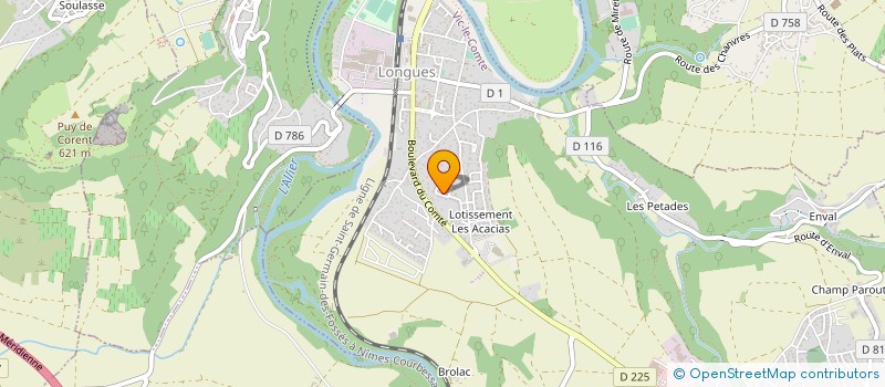 localisation de l'entreprise ARTELECOM à VIC-LE-COMTE