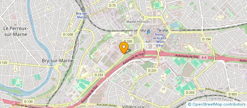 localisation de l'entreprise ARTELFO ENERGIE à VILLIERS-SUR-MARNE
