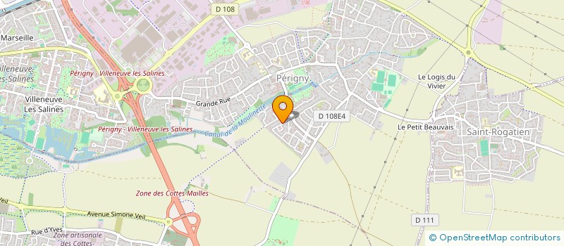 localisation de l'entreprise ARTELI  PERIGNY