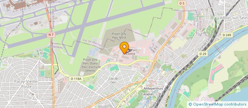 localisation de l'entreprise ARTELIA AIRPORTS à SAINT-OUEN-SUR-SEINE