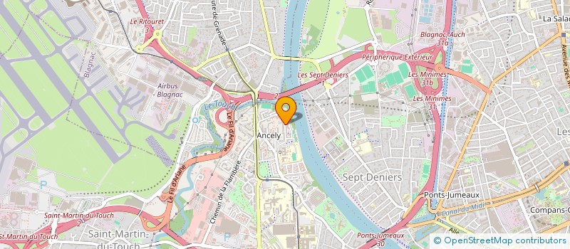 localisation de l'entreprise ARTELIM à TOULOUSE