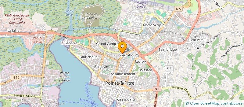 localisation de l'entreprise ARTELYA  LES ABYMES