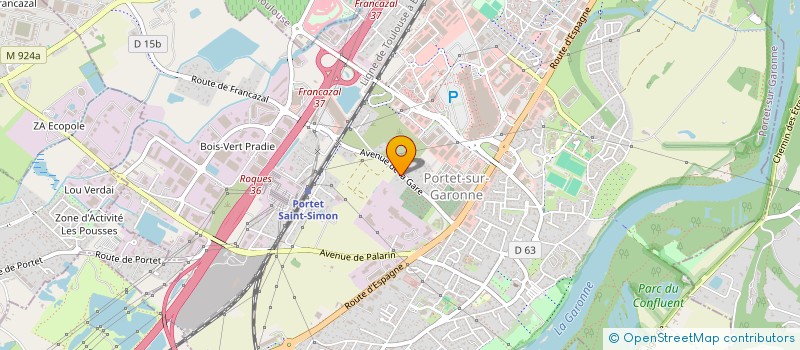 localisation de l'entreprise ARTEM à ROQUES