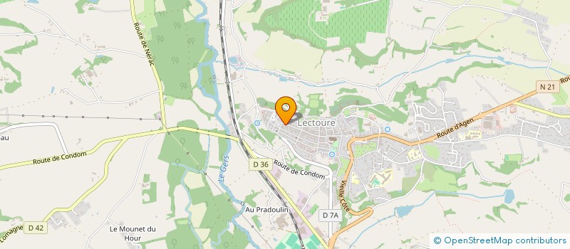 localisation de l'entreprise ARTEMA à LECTOURE