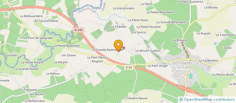 localisation de l'entreprise ARTEMELODY à SEVREMOINE