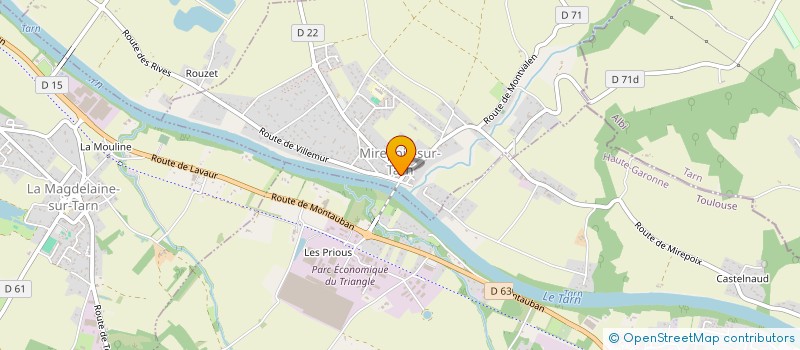 localisation de l'entreprise ARTEMESE à MIREPOIX-SUR-TARN