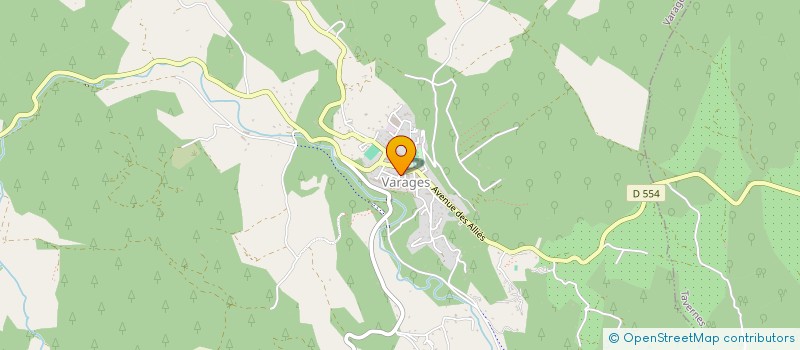 localisation de l'entreprise ARTEMIA  VARAGES