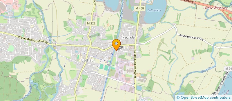 localisation de l'entreprise ARTEMIA  ESCHAU