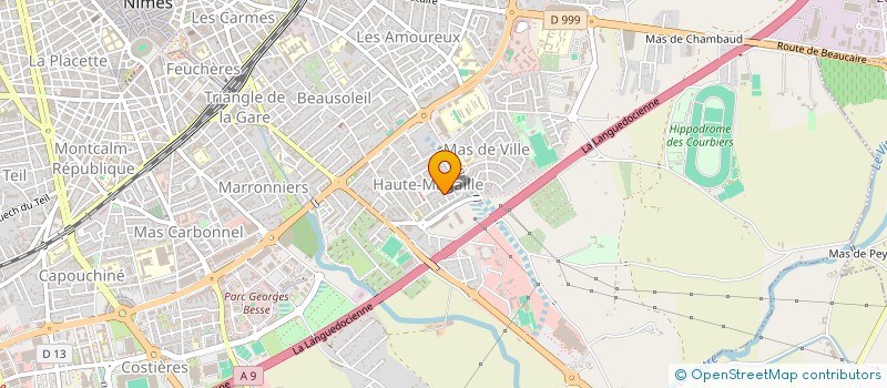 localisation de l'entreprise ARTEMIA  NIMES