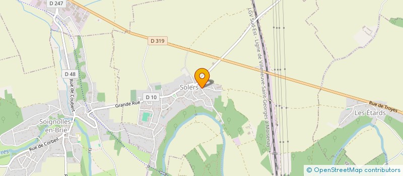 localisation de l'entreprise ARTEMIDOR  SOIGNOLLES-EN-BRIE