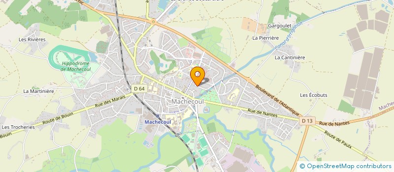 localisation de l'entreprise ARTEMIOS  MACHECOUL-SAINT-MEME