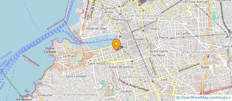 localisation de l'entreprise ARTEMIS à MARSEILLE