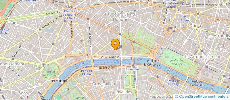 localisation de l'entreprise ARTEMIS  PARIS