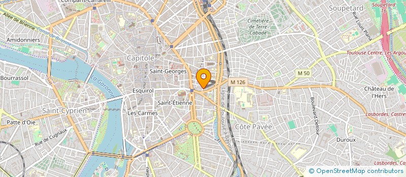 localisation de l'entreprise ARTEMIS à TOULOUSE