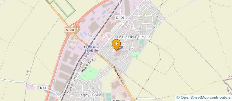 localisation de l'entreprise ARTEMIS à LE PLESSIS-BELLEVILLE