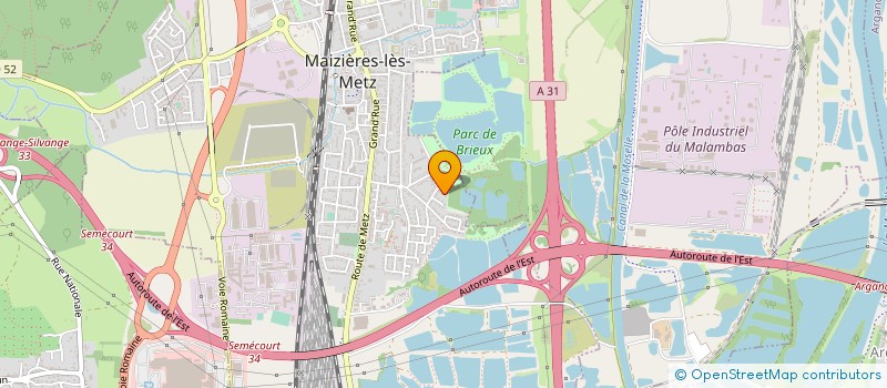localisation de l'entreprise ARTEMIS à MAIZIERES-LES-METZ