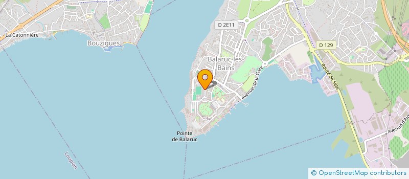 localisation de l'entreprise ARTEMIS  BALARUC-LES-BAINS