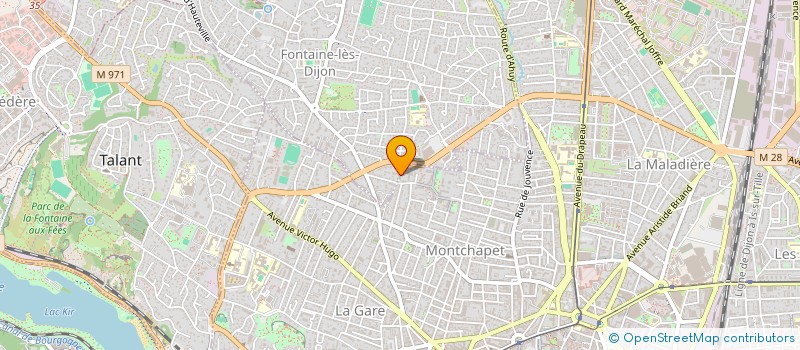 localisation de l'entreprise ARTEMIS à DIJON