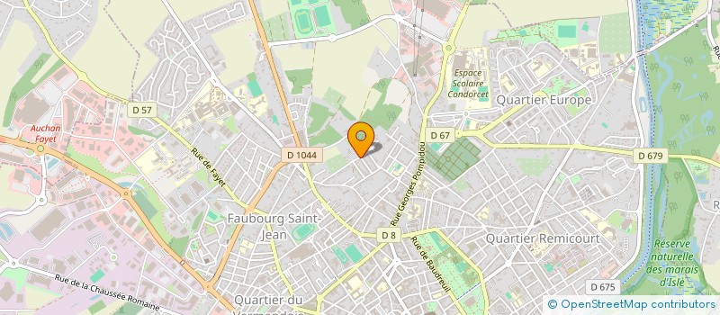 localisation de l'entreprise ARTEMIS à SAINT-QUENTIN