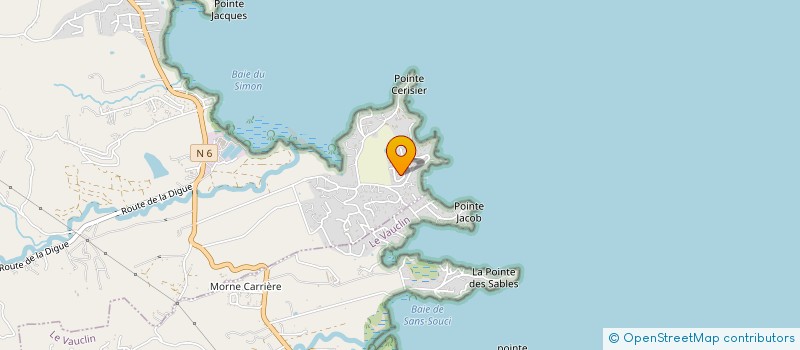 localisation de l'entreprise ARTEMIS  LE FRANCOIS