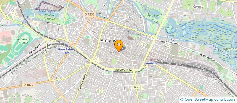 localisation de l'entreprise ARTEMIS à AMIENS